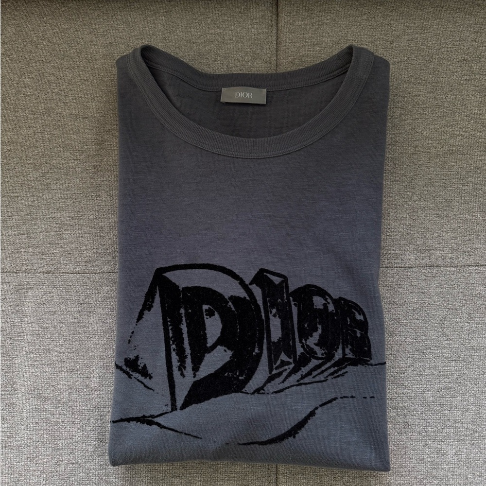 DIOR 2023 Slab 'Grey' T-shirt